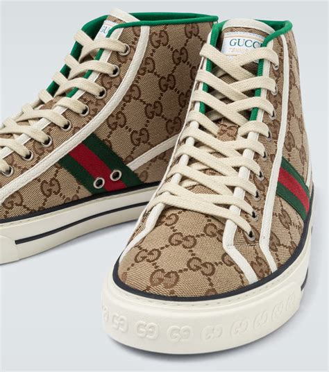 gucci tennis 1977 high top review|Gucci tennis 1977 price.